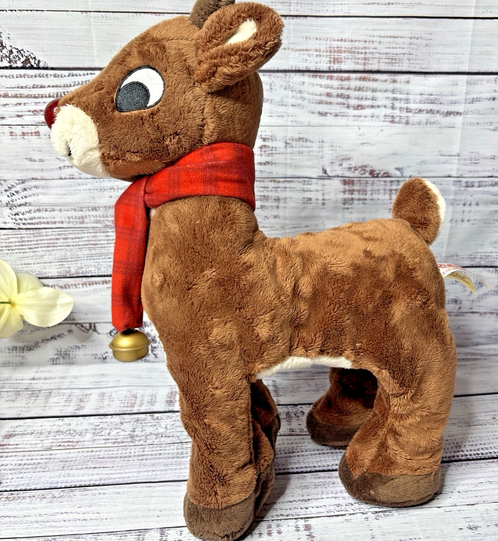 Dan Dee Rudolph Red Nosed Reindeer 14" Animated Plush Sings Walks